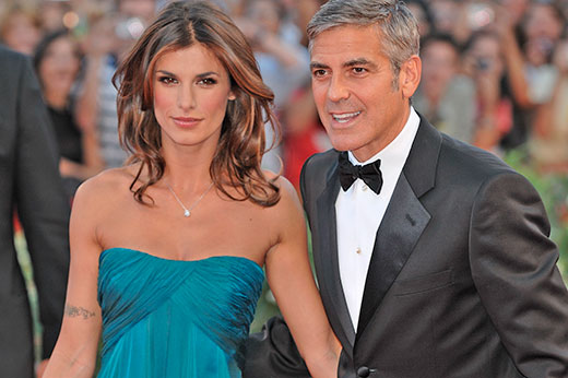 George Clooney Elisabetta Canalis