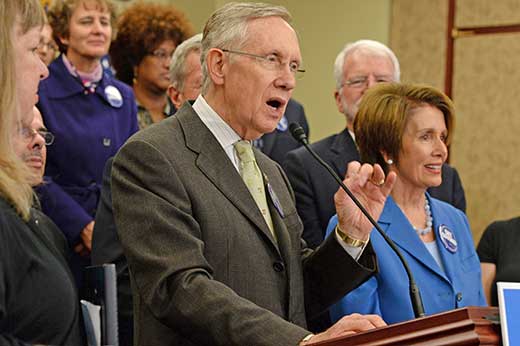 Harry Reid y Pelosi