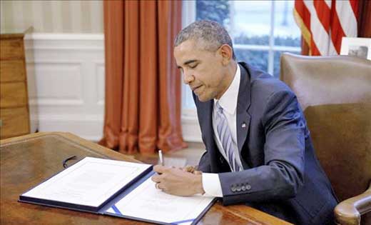 Obama firma ley