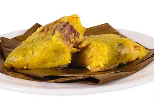 Tamal con Cerdo