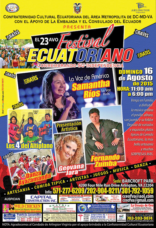 Festival Ecuador 2015