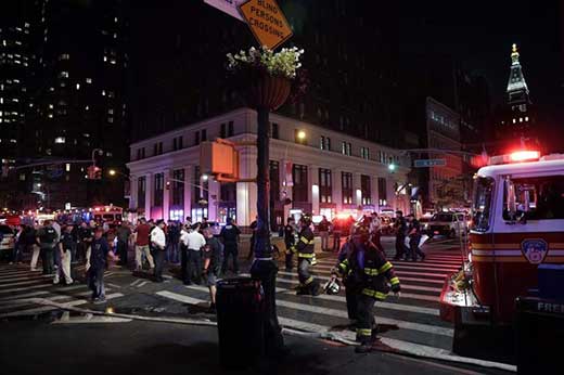 Explosion en NY