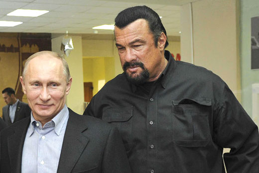 Putin, Seagal