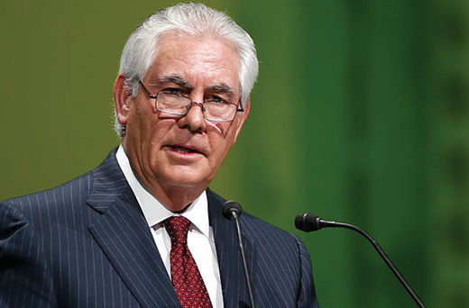 Secretario Rex Tillerson