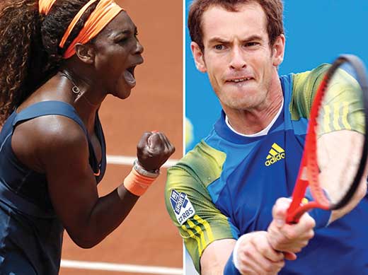 Serena, Murray