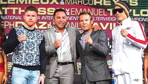 Canelo, Chavez Jr.