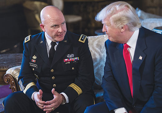 McMaster, Trump